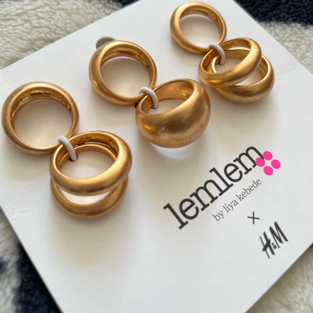 H&M LemLem Gold Rings